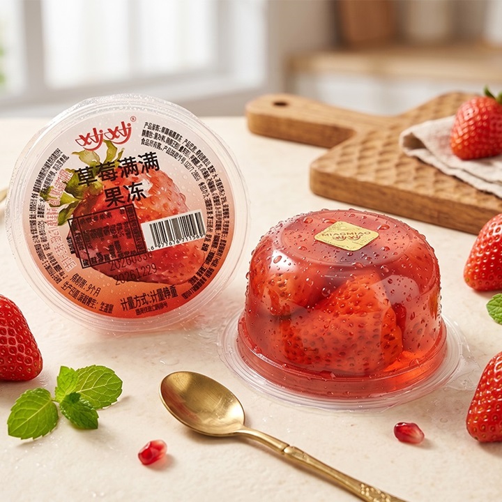 HALAL Certified Fruit Jelly Cups