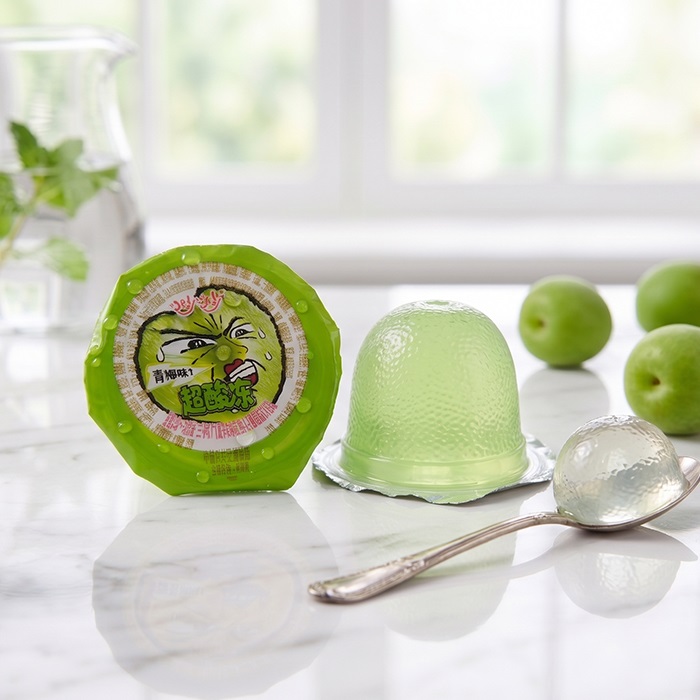 Natural Fruit Jelly Candy Cups