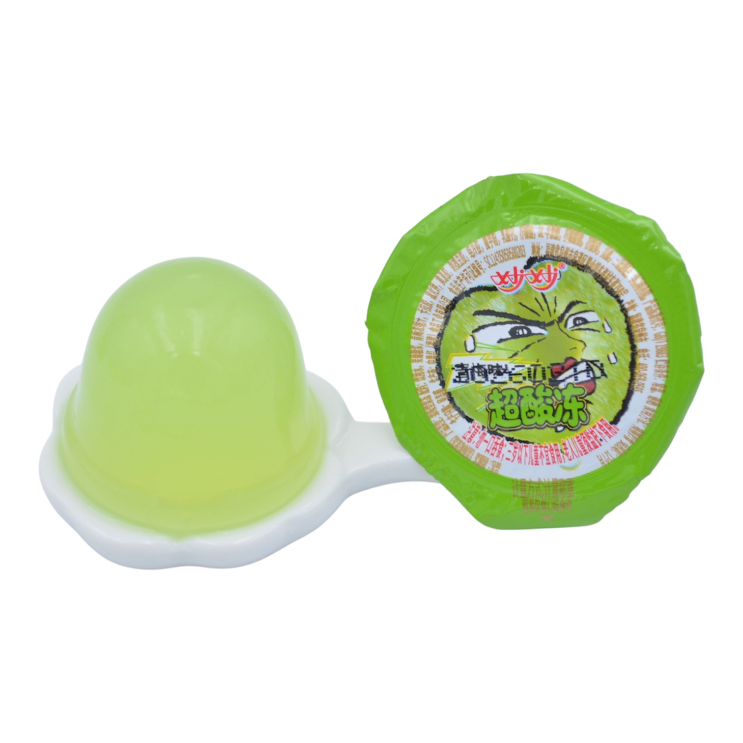 Super Sour Natural Fruit Juice Jelly Cups