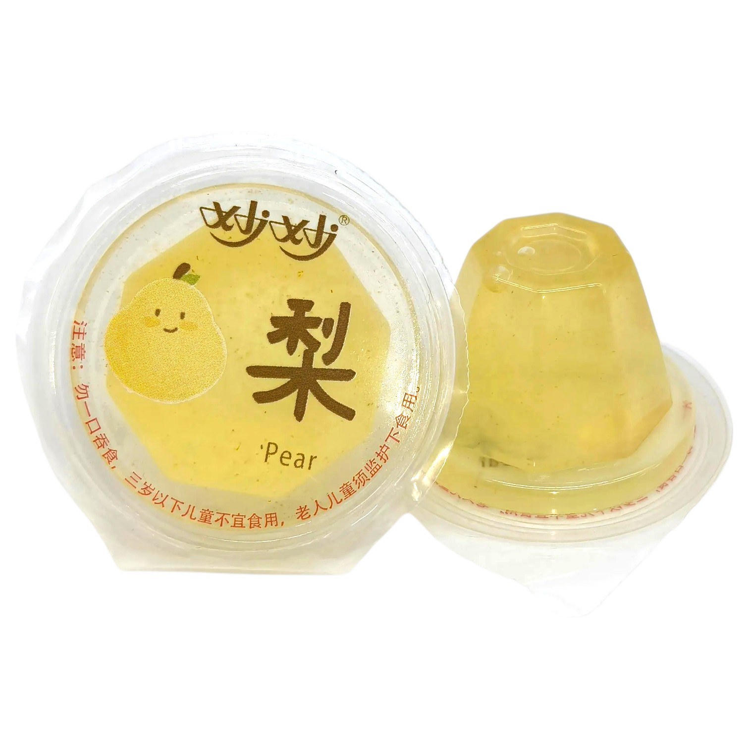 240g Refreshing Snow Pear Jelly Cups in Cute Pear-Shaped Pouch