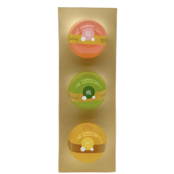 3-Flavor Variety Pack Fruit Jelly