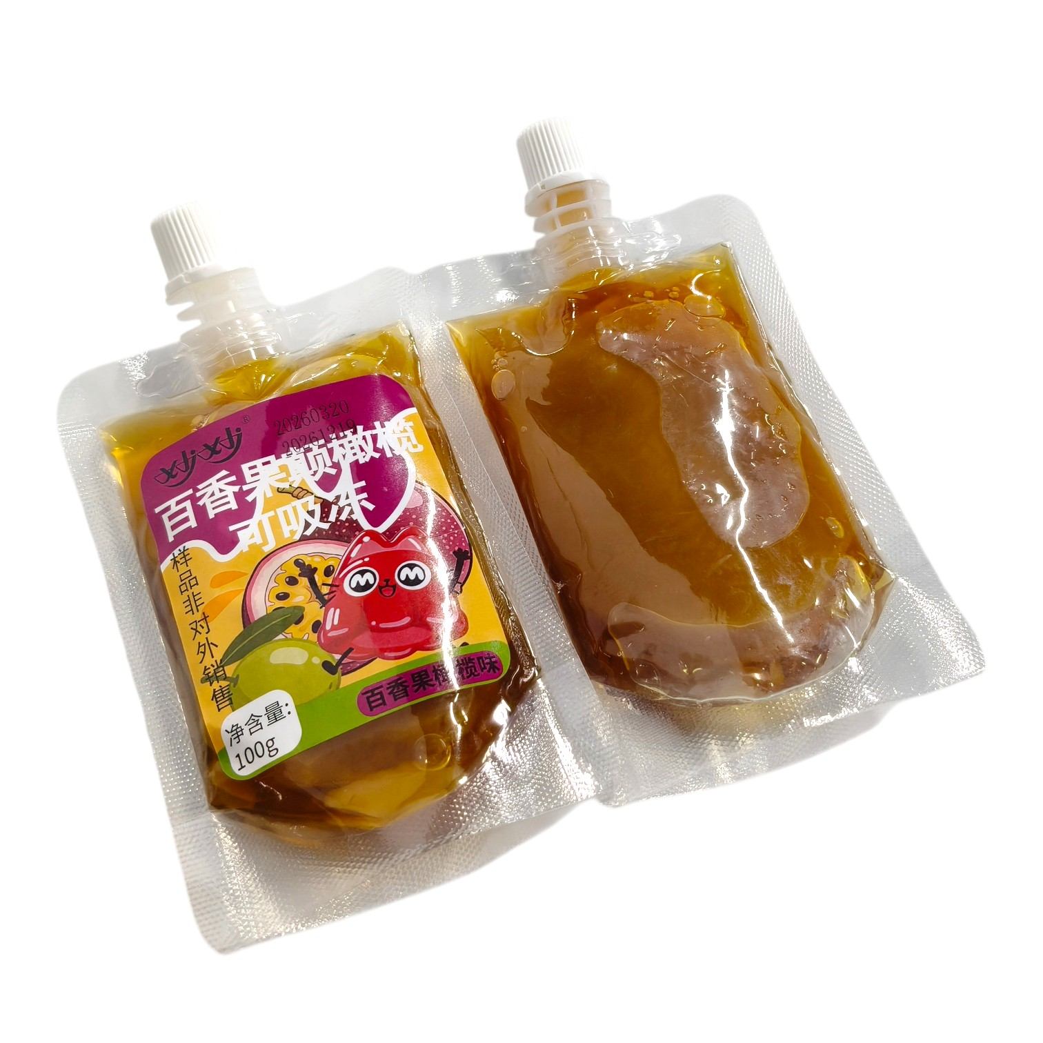 100% No Water Added Juice Drinkable Konjac Jelly